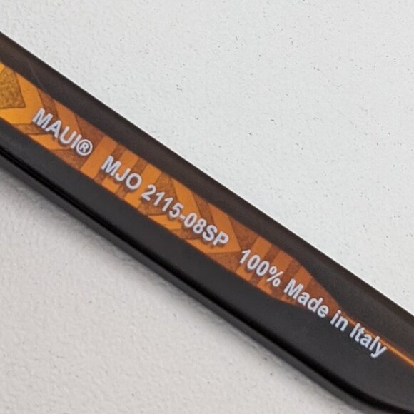 🕶️Made in Italy! Maui Jim MJO2115-08SP Eyeglasses 53/17-145 / JLE109🕶️ - Picture 5 of 8